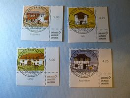 2018 Sondermarken Ballenberg ET Vollstempel 1676-1679 Brienz