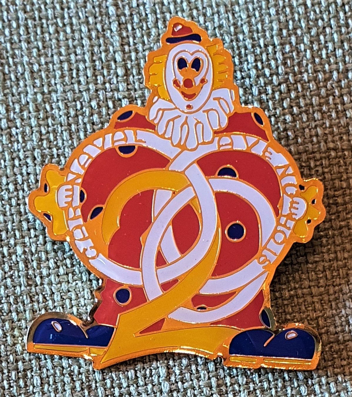 Placchette & Badge: M295 - Pin Grosser Clown – Usato da Reinach BL venduto da Boston-Verkauf