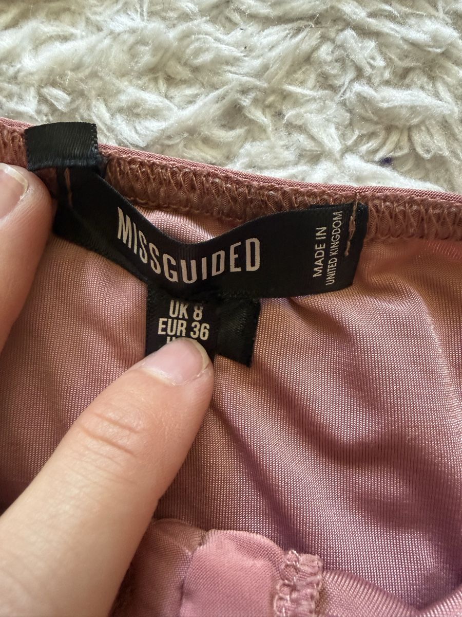 Top: Missguided Body Langarm Rosé Grösse 36 – Nuovo (secondo la descrizione) da Liestal venduto da isa_8y72 5