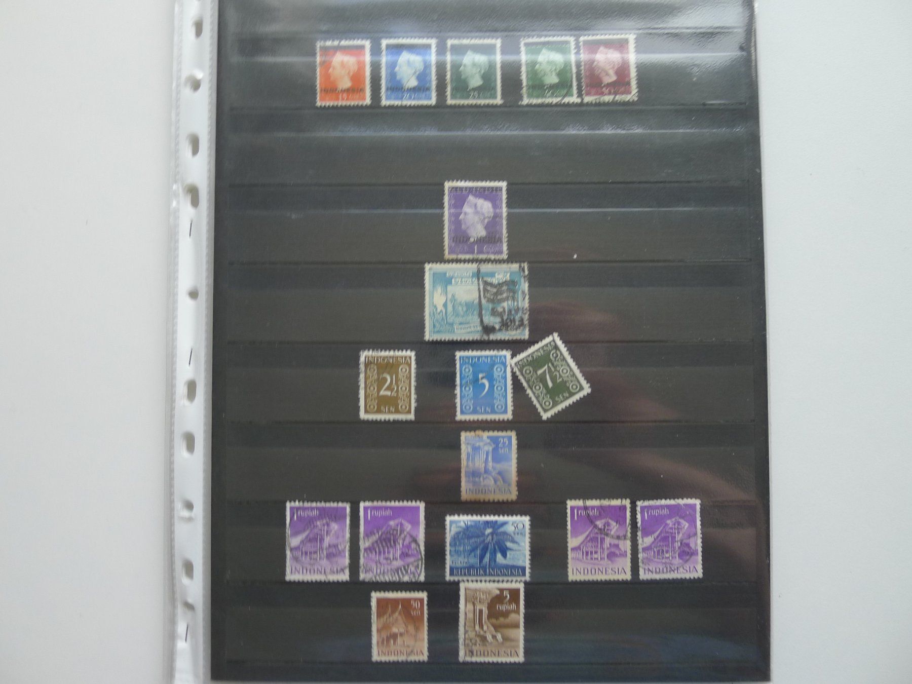 Alle Briefmarken: kleine Sammlung Republik INDONESIA – Gebraucht aus Dagmersellen von q1w2e3r4 1