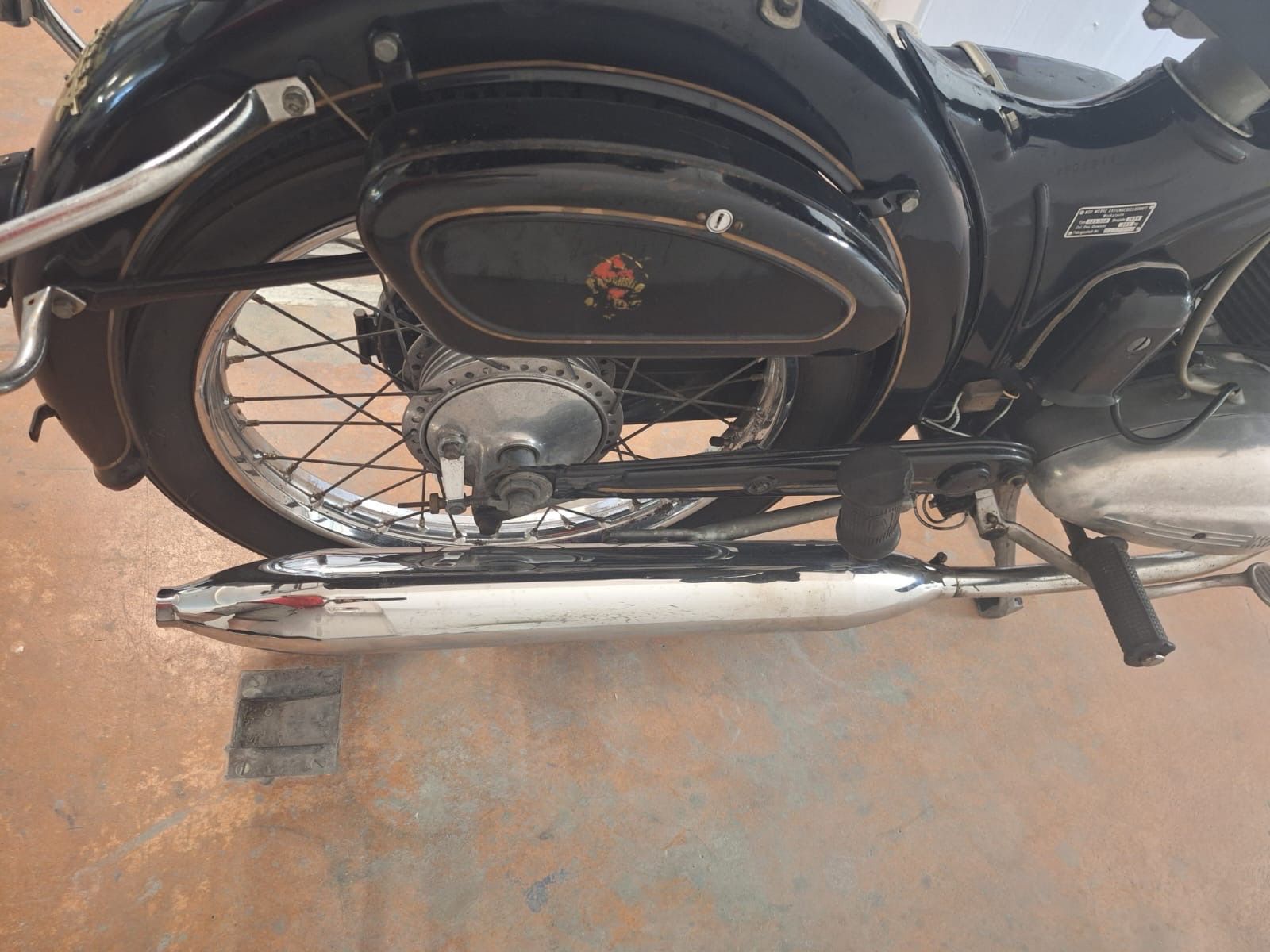 Strasse: Oldtimer Motorrad NSU 125 Osb 1956 – Gebraucht aus Zürich von Levelart 4