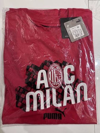 PUMA AC MILAN T-SHIRT ROSSA