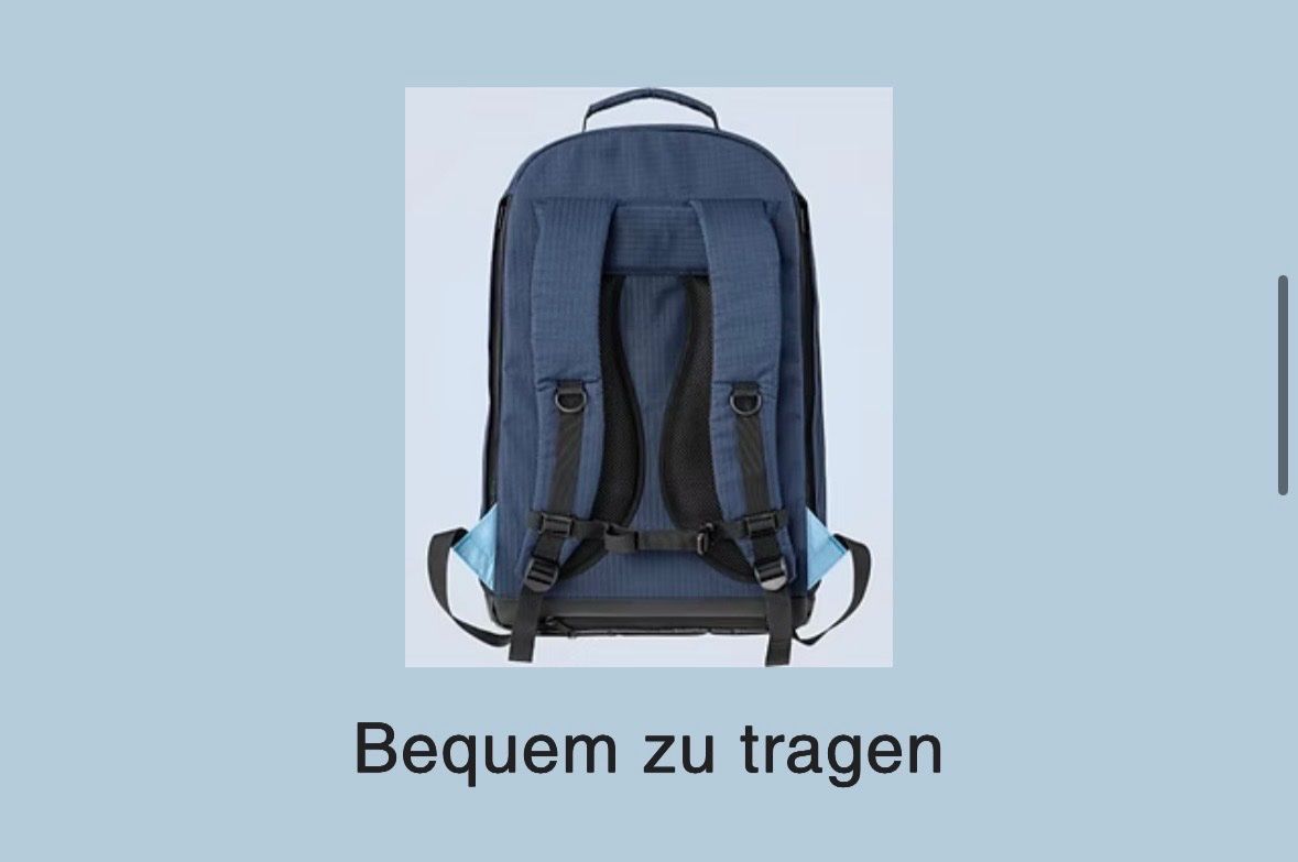 Zaini: YANObag Rucksack mit 3 flexiblen Fächern – Nuovo e nell'imballaggio originale da Buchs AG venduto da muhmuh2013 1
