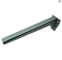 Robuster Tablarträger / Wandträger, Metall, Silber, 48cm