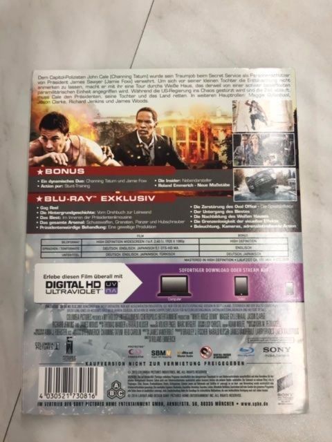Tutti i DVDs: Blue Ray White House Down – Usato da Oberweningen venduto da Bumblebee2 1