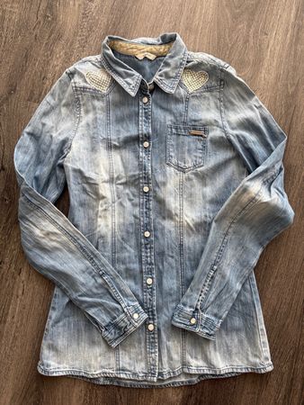 Chemise en jean Guess, taille 12 ans, Hembd