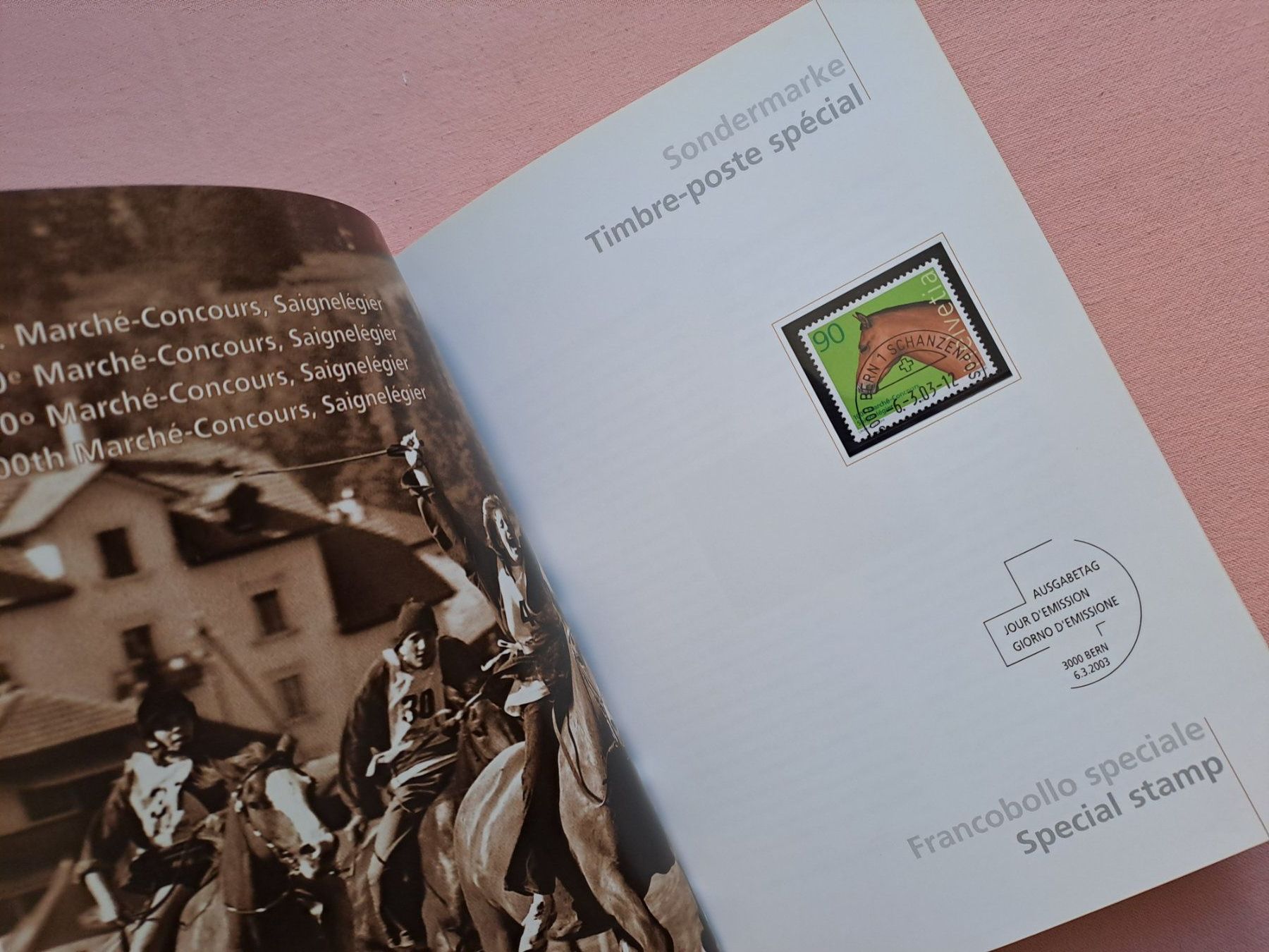Tutti i francobolli: original Jahrbuch Briefmarken CH Post 2003 Halbmondstempel – Nuovo (secondo la descrizione) da Ostermundigen venduto da pedru8 4