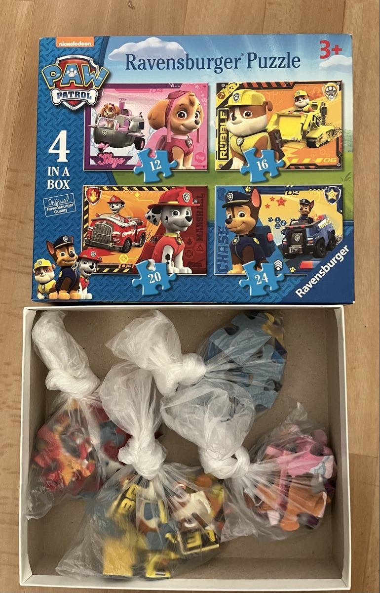 Ravensburger Puzzle: Puzzle 4x12/16/20/24 - 3+ – Usato da Zürich venduto da Deyaso 1