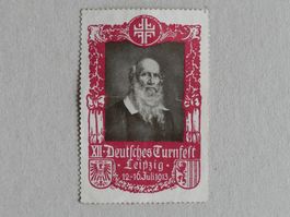 REKLAMEMARKEN LEIPZIG 7. DEUTSCHES TURNFEST 1913