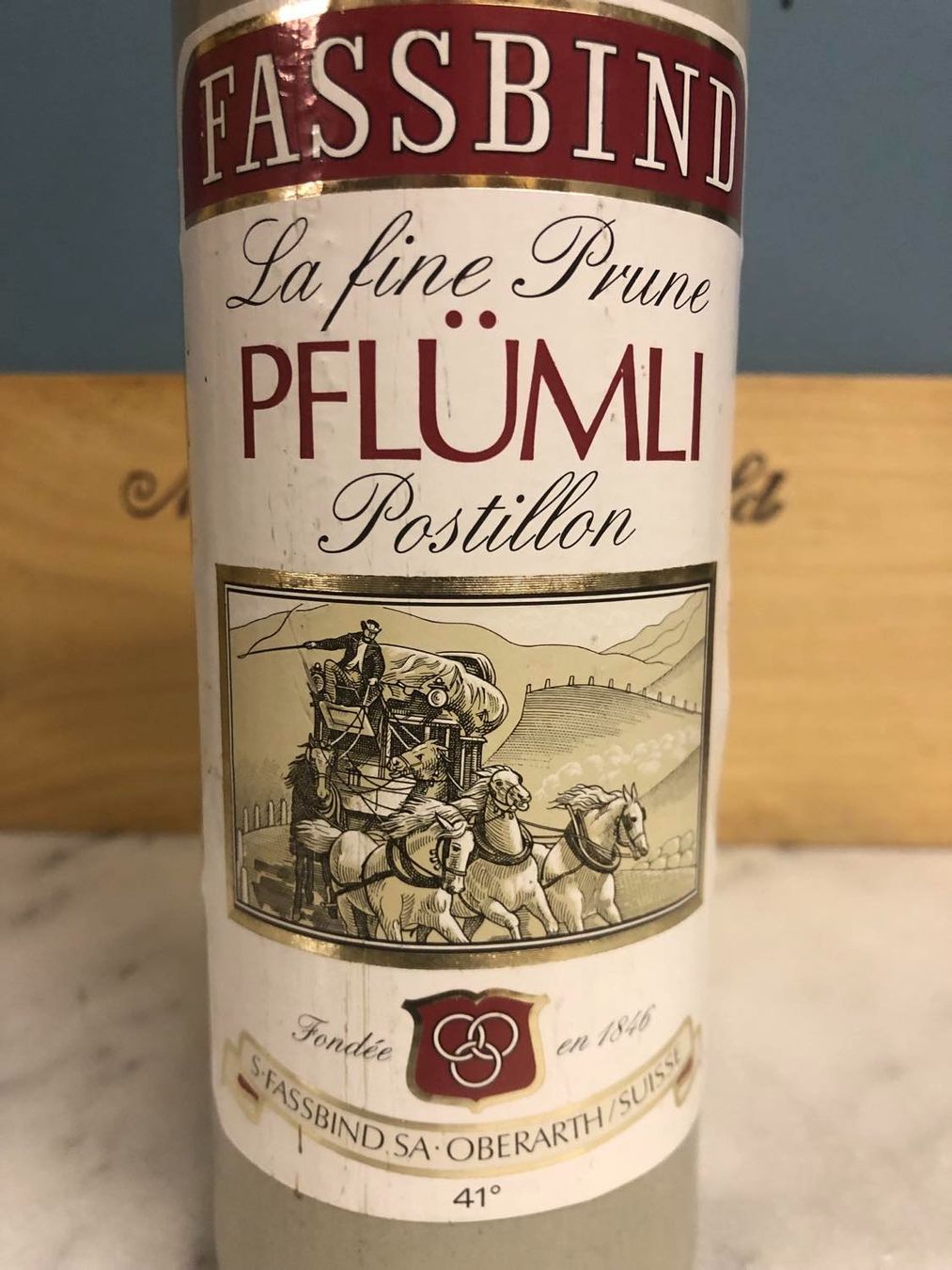 Bevande alcoliche: FASSBIND LA FINE PRUNE PFLÜMLI POSTILLON – Nuovo e nell'imballaggio originale da Münchenstein venduto da weinundspirituosen 2