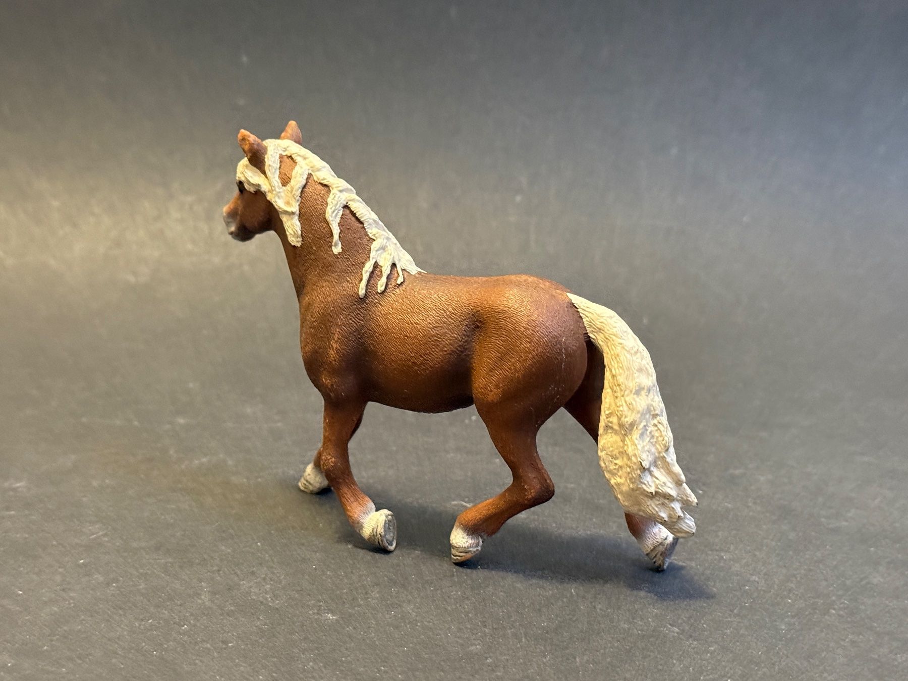 Schleich Statuette: Schleich 13813 Haflinger Hengst Pferd – Usato da Ennetbaden venduto da mapa05 5