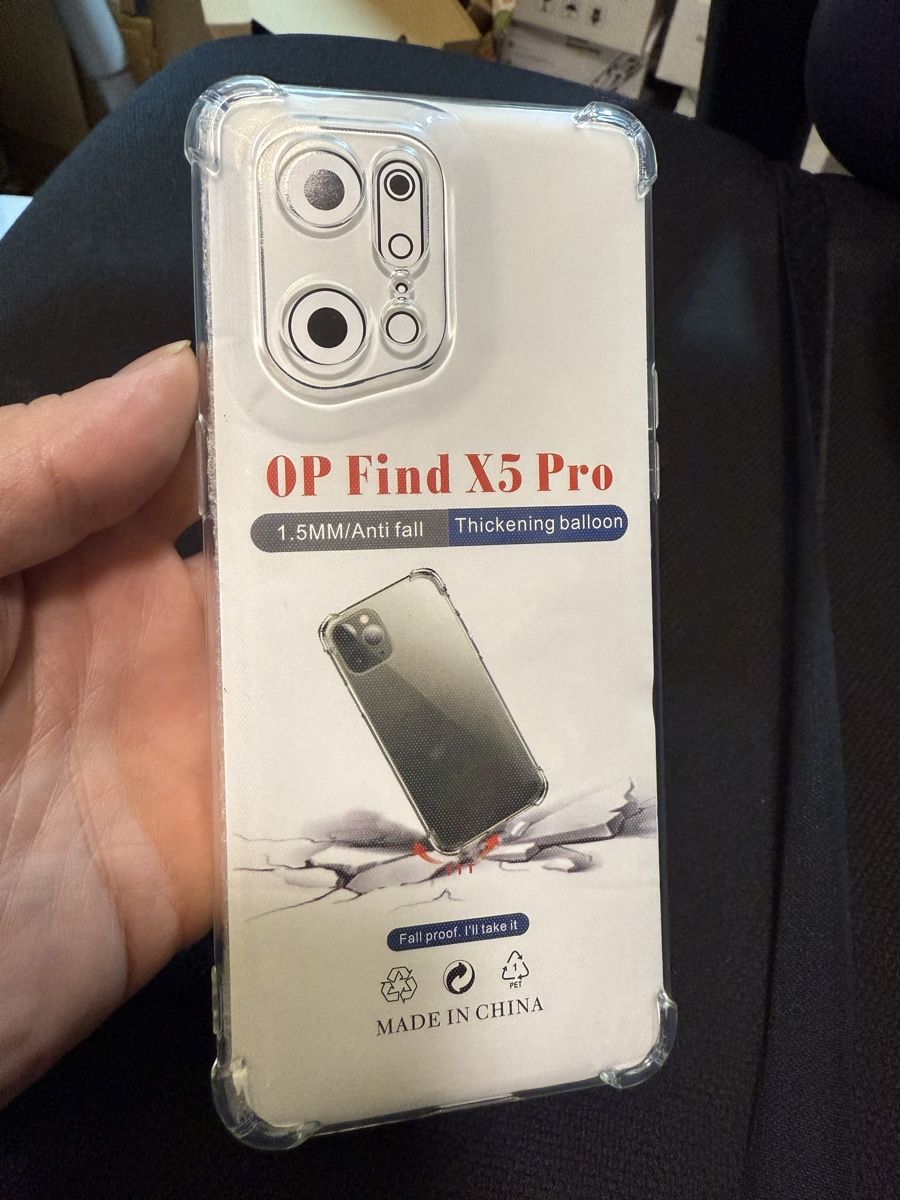 Oppo Cover & Protezioni schermo: Coque anti-chocs OppoFind X5 Pro, transparent – Nuovo e nell'imballaggio originale da Morges venduto da DigiAC