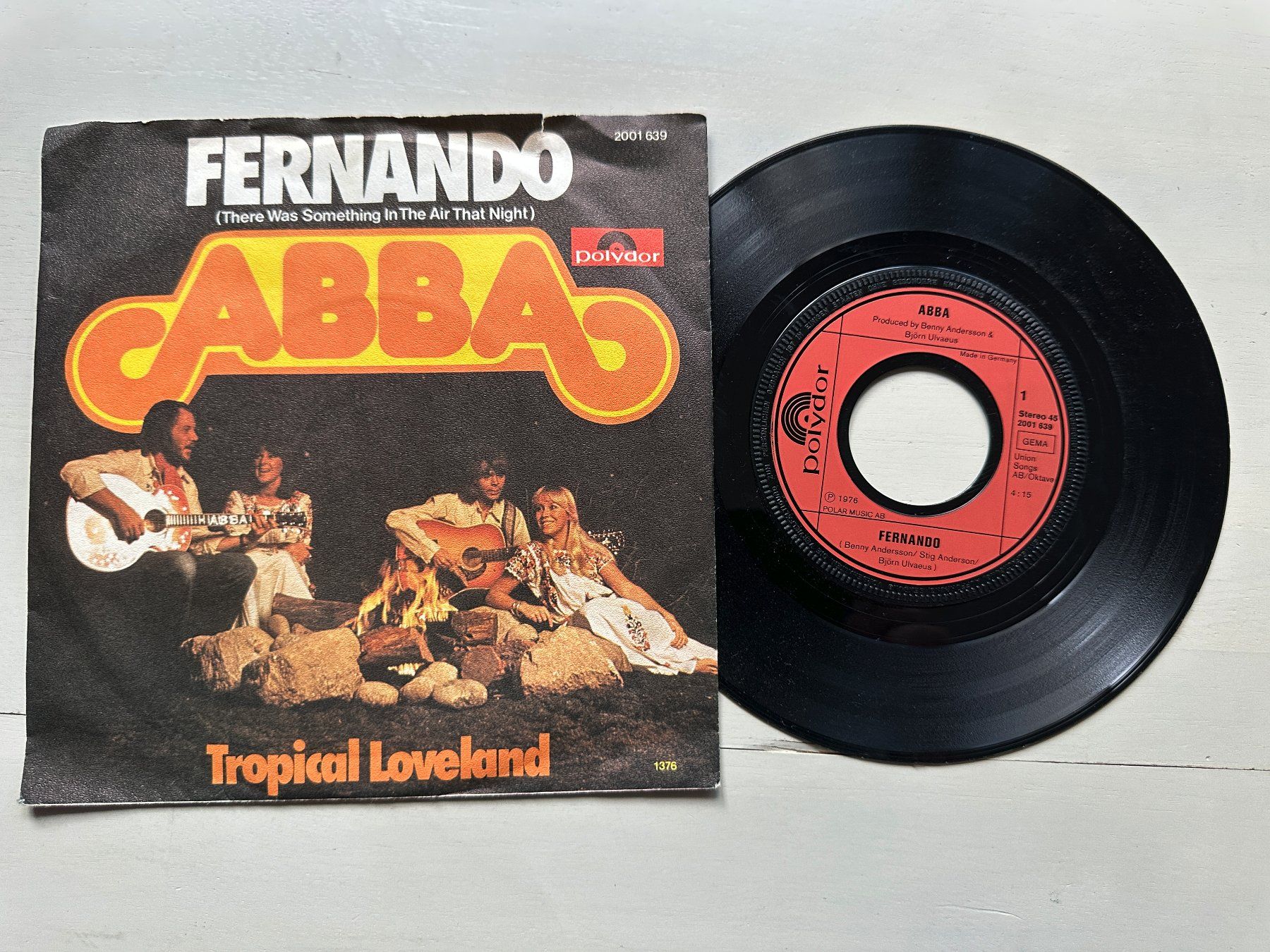 Vinyles: ABBA tolle Single Fernando differnd Back Cover – D'occasion à Basel par Partridge