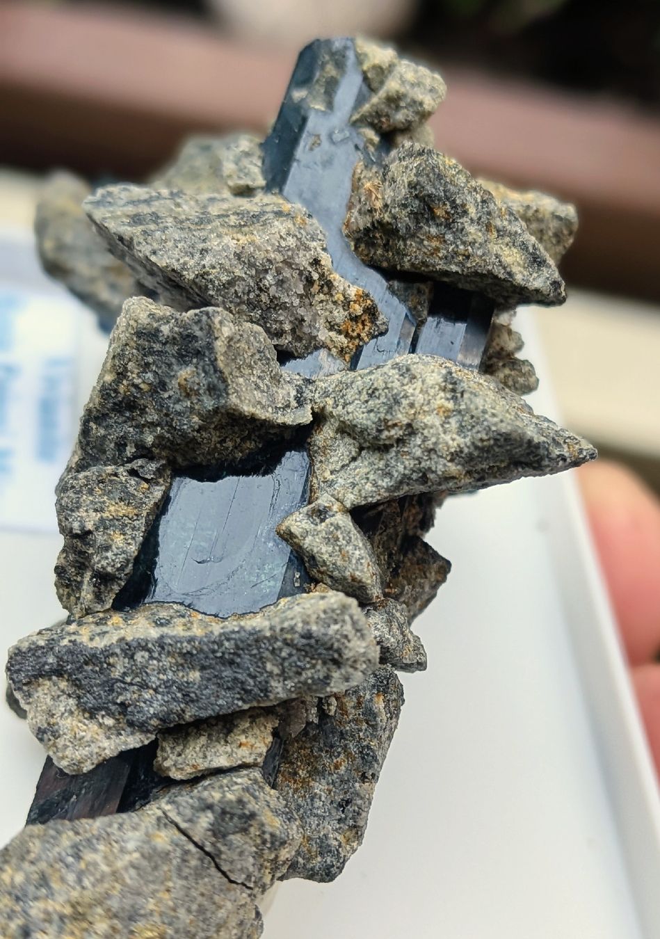 Minerali & Pietre curative: Vivianit- Stufe aus Rumänien  – Nuovo e nell'imballaggio originale da Weidling venduto da natebutz 2