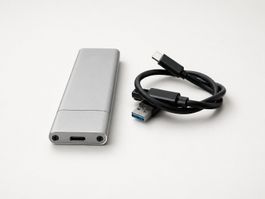 Externes Gehäuse M.2 NVMe SSD USB-C - für PCIe NVMe SSD