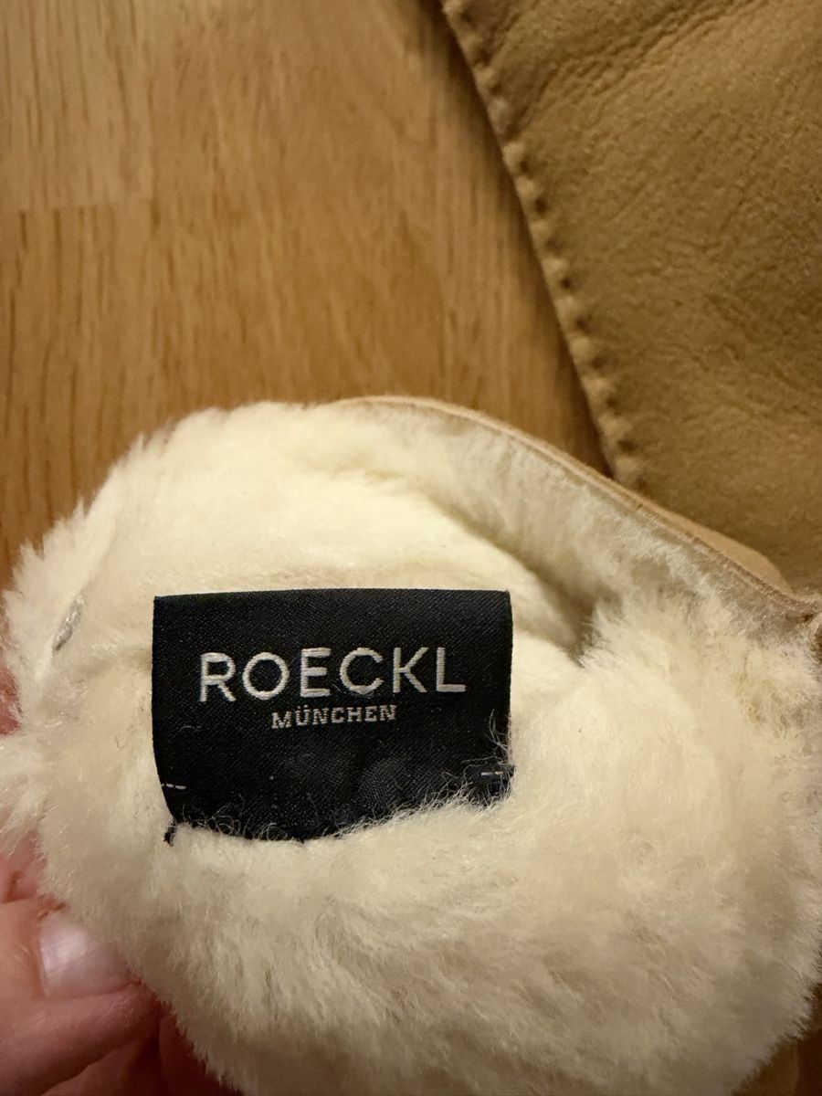 Roeckl Guanti & manicotti: Roeckl Lammfellhandschuhe Damen hellbraun – Nuovo (secondo la descrizione) da Zürich venduto da vio_8bvh 2