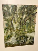 Magy Seiler Acrylgemälde Nr. 14 signiert Trauerweide