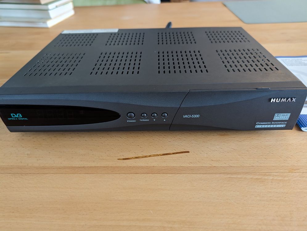 HUMAX VACI-5300 Digital Set-Top Box (Sat Receiver) | Kaufen auf Ricardo