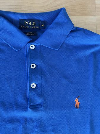 Polo Ralph Lauren Herren Poloshirt, Blau, Gr. M, Top!