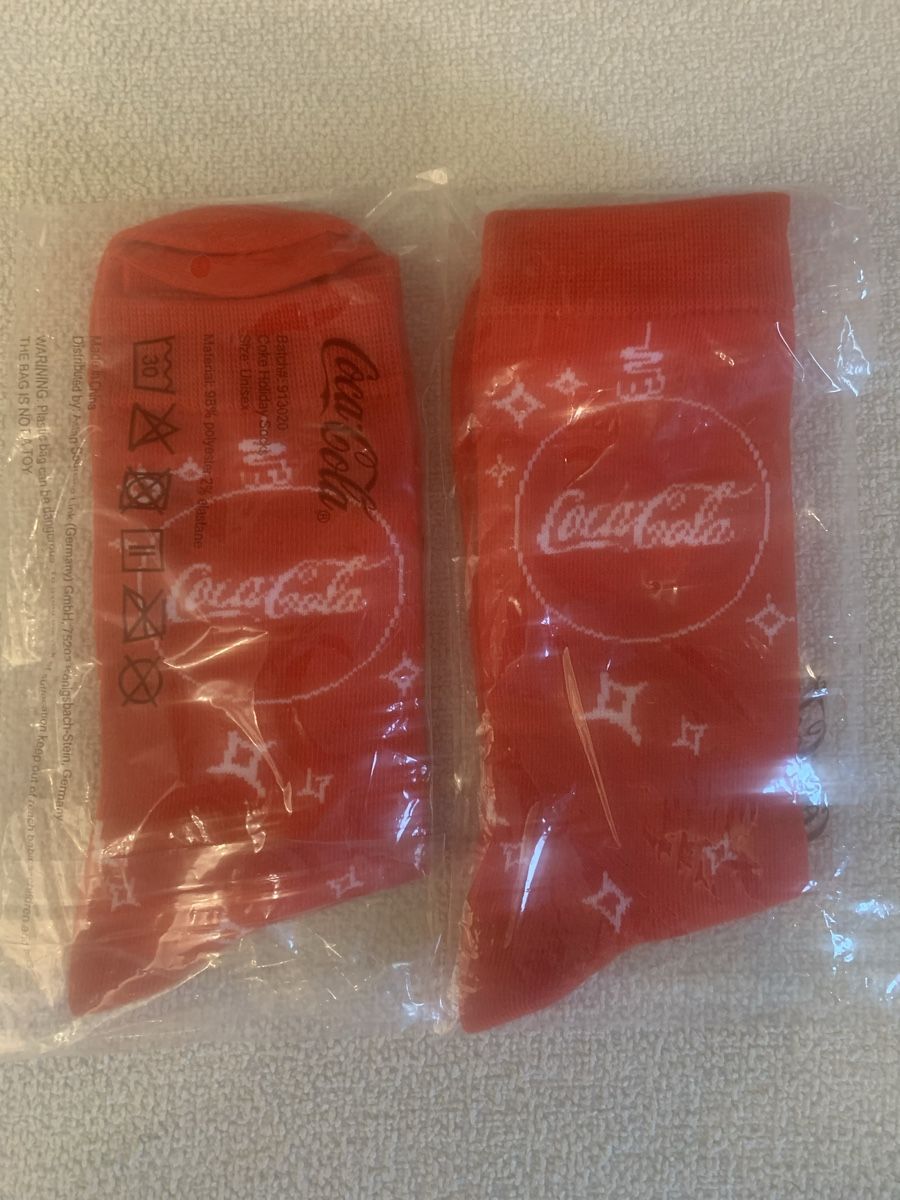 Socken: 2 paar Coca Cola Socken – Neu und originalverpackt aus Niederteufen von Marc_sg