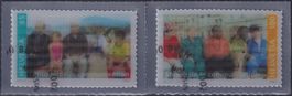 2007, Nr.1231+1232 (Kommunikation) mit Ersttags-Stempel.
