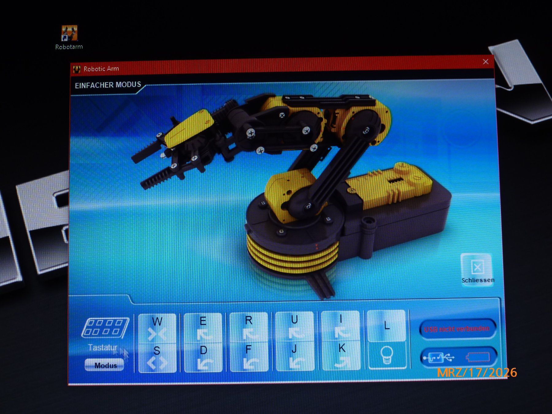 Spielzeuge: Playtastic Roboter-Arm mit erweiterung USB-Schnittstelle. – Gebraucht aus Lupfig von Casch13 4