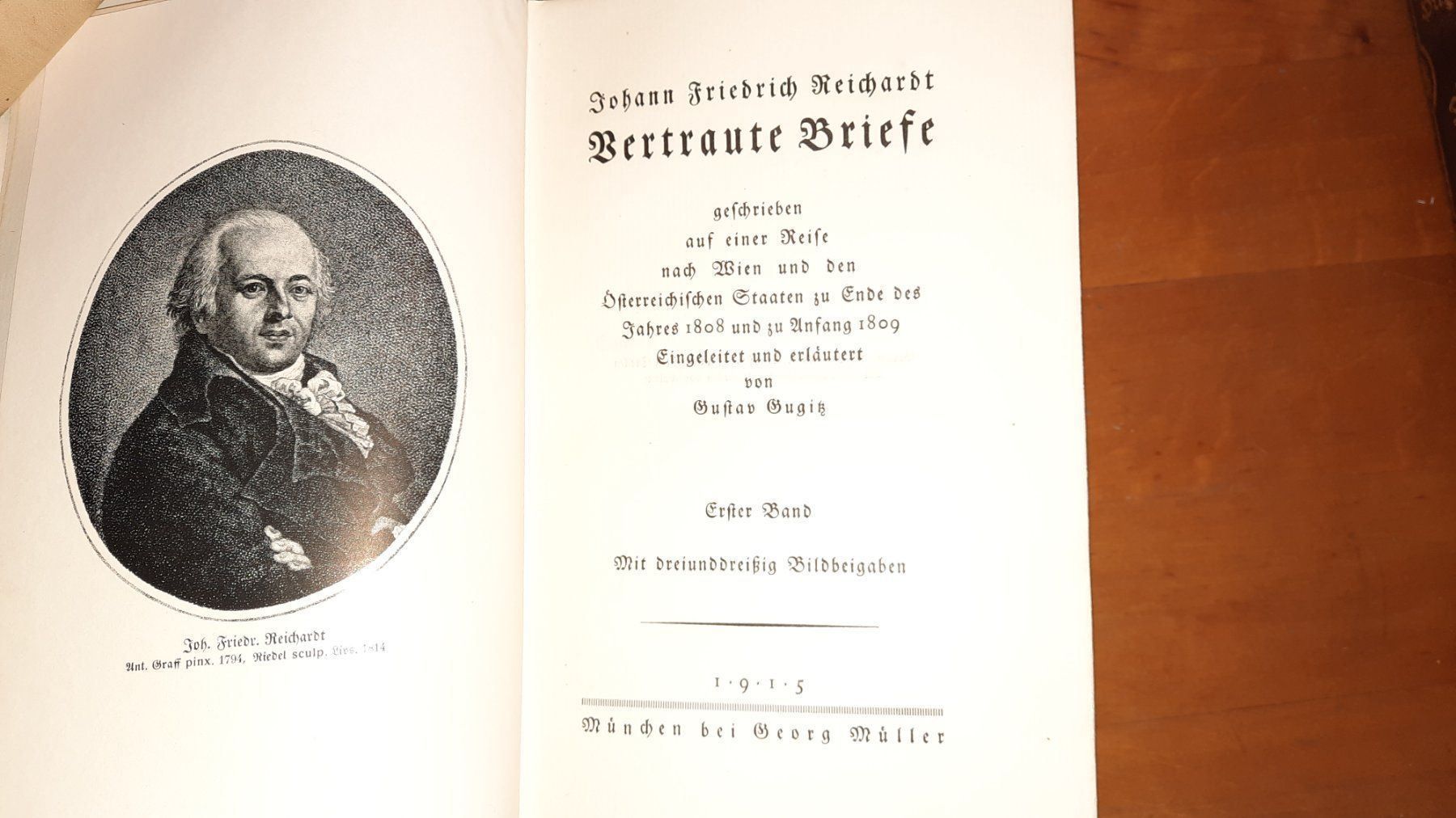 Bücher: VERTRAUTE BRIEFE von Johann Friedrich  R – Gebraucht aus zürich von gabab 2