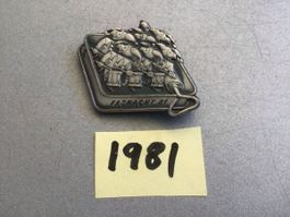 Baslerfasnachtsplaketten 1981 Silber