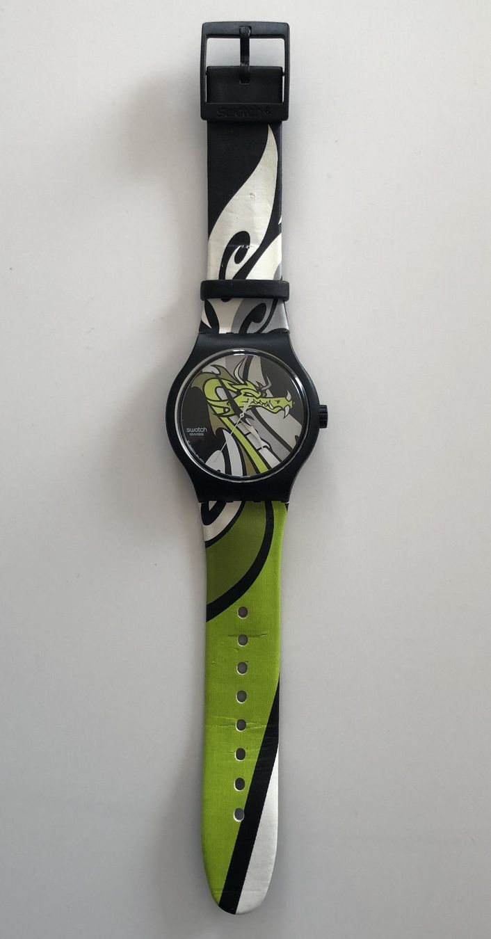 Swatch Orologi: Swatch Gent X-Large "Dragon's Revenge" SUDB112 – Usato da Binningen venduto da Steffisboerse 7