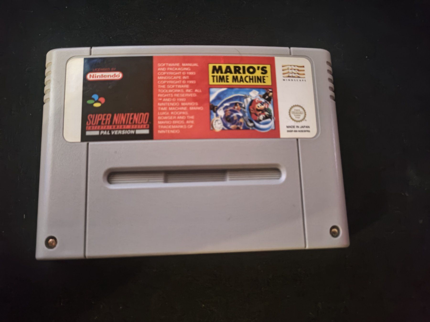 Nintendo Giochi: Mario's Time Machine SNES – Usato da Nyon venduto da DonFalcon23