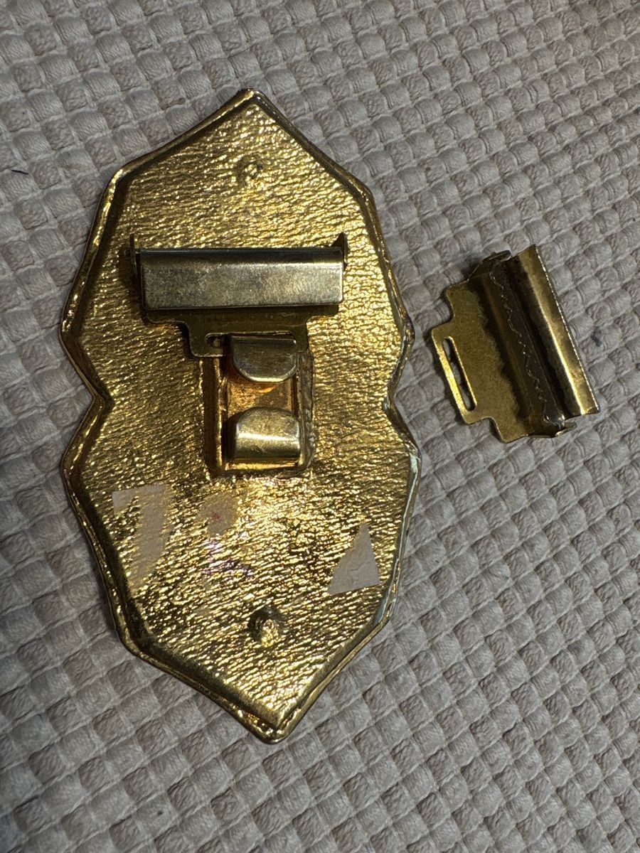Fibbie per cinture: Gürtelschnalle gold farbig – Usato da Rümlang venduto da euqinom16 1