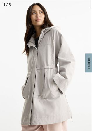 Parka mit Kapuze gr.M/L neu