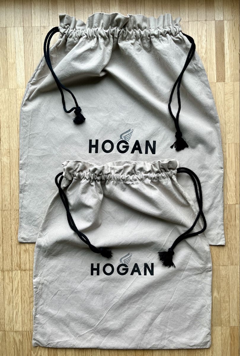 Hogan Taschen: Hogan Staubbeutel, dicke Baumwolle, gross! – Gebraucht aus St. Gallen von reg_f8h8