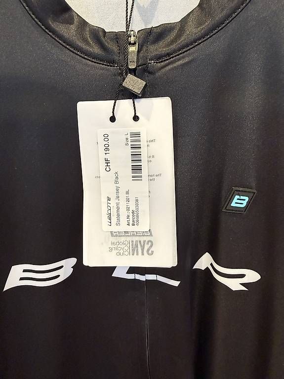 Canottiere & Pantaloni: Statements Training Jersey Black (Men) – Nuovo e nell'imballaggio originale da Zug venduto da welcomecycles 1
