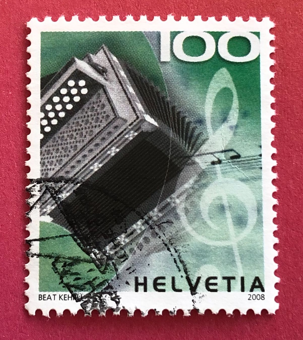 Tutti i francobolli: Nr.1268 Volksmusik GESTEMPELT 2008    – Usato da Aarau venduto da Billa007