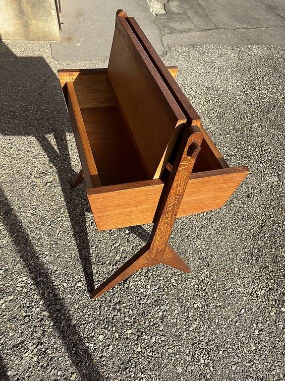 Tische: Table à couture vintage en bois massif – Gebraucht aus Arnex-sur-Orbe von Tutu1037 3