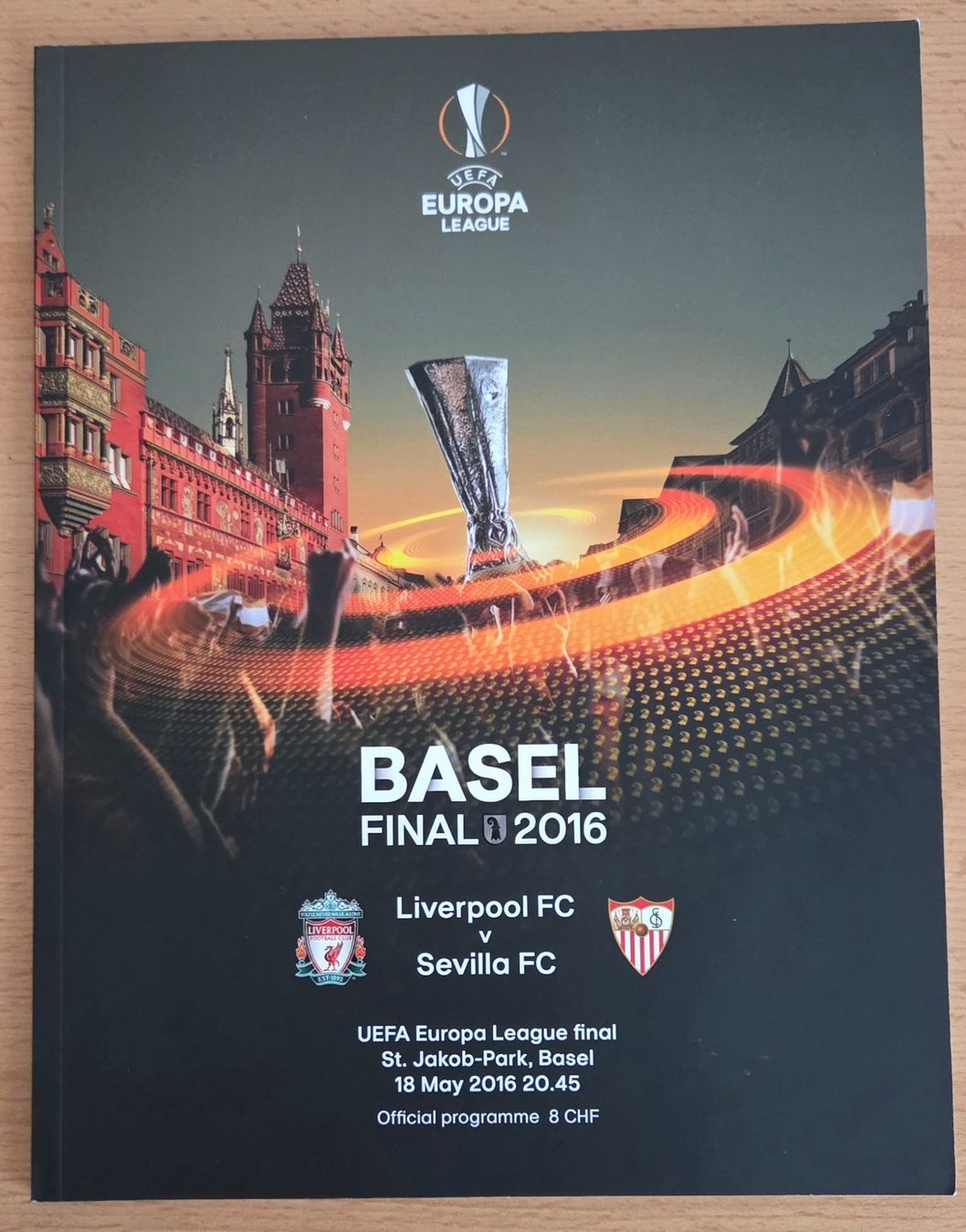 Riviste & Magazine: Europa League Final 2016 Basel. Programm, Flyer. FC Basel – Nuovo (secondo la descrizione) da Möriken AG venduto da Mavo