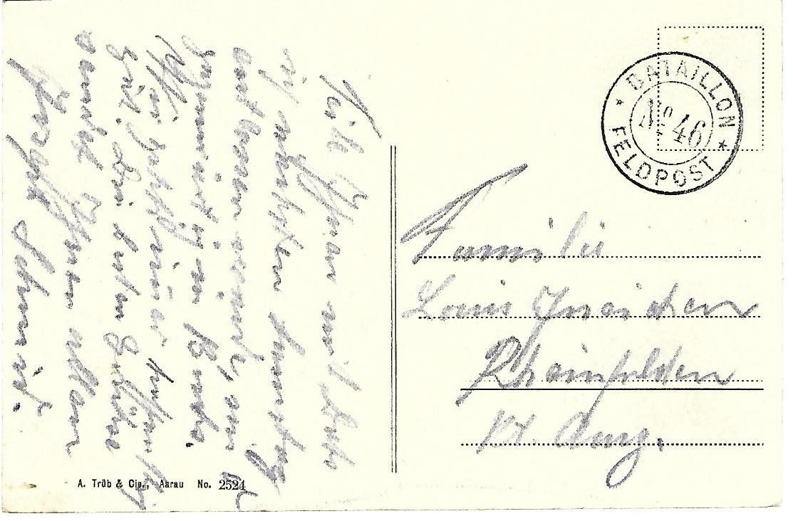 Cartoline postali: Buchs bei Aarau Dorfansicht – Usato da Wetzikon ZH venduto da Brulu100 1