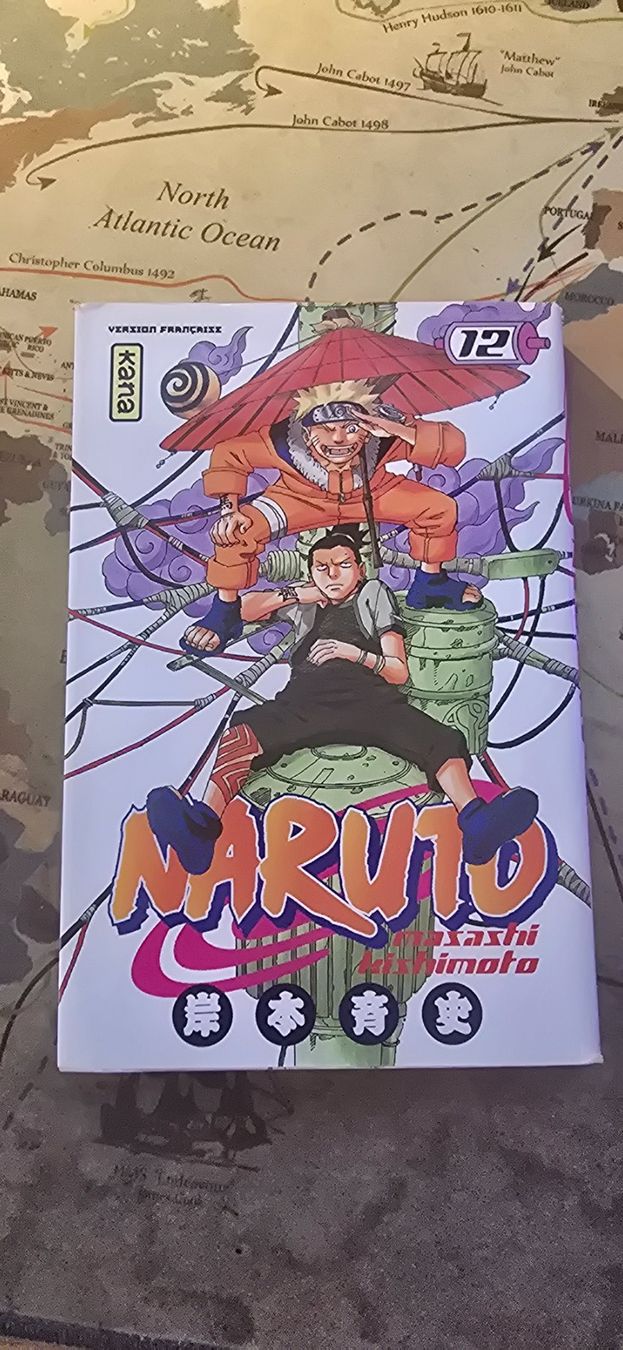 BD: Manga Naruto - Volume 12 – D'occasion à Genève par MSaunier