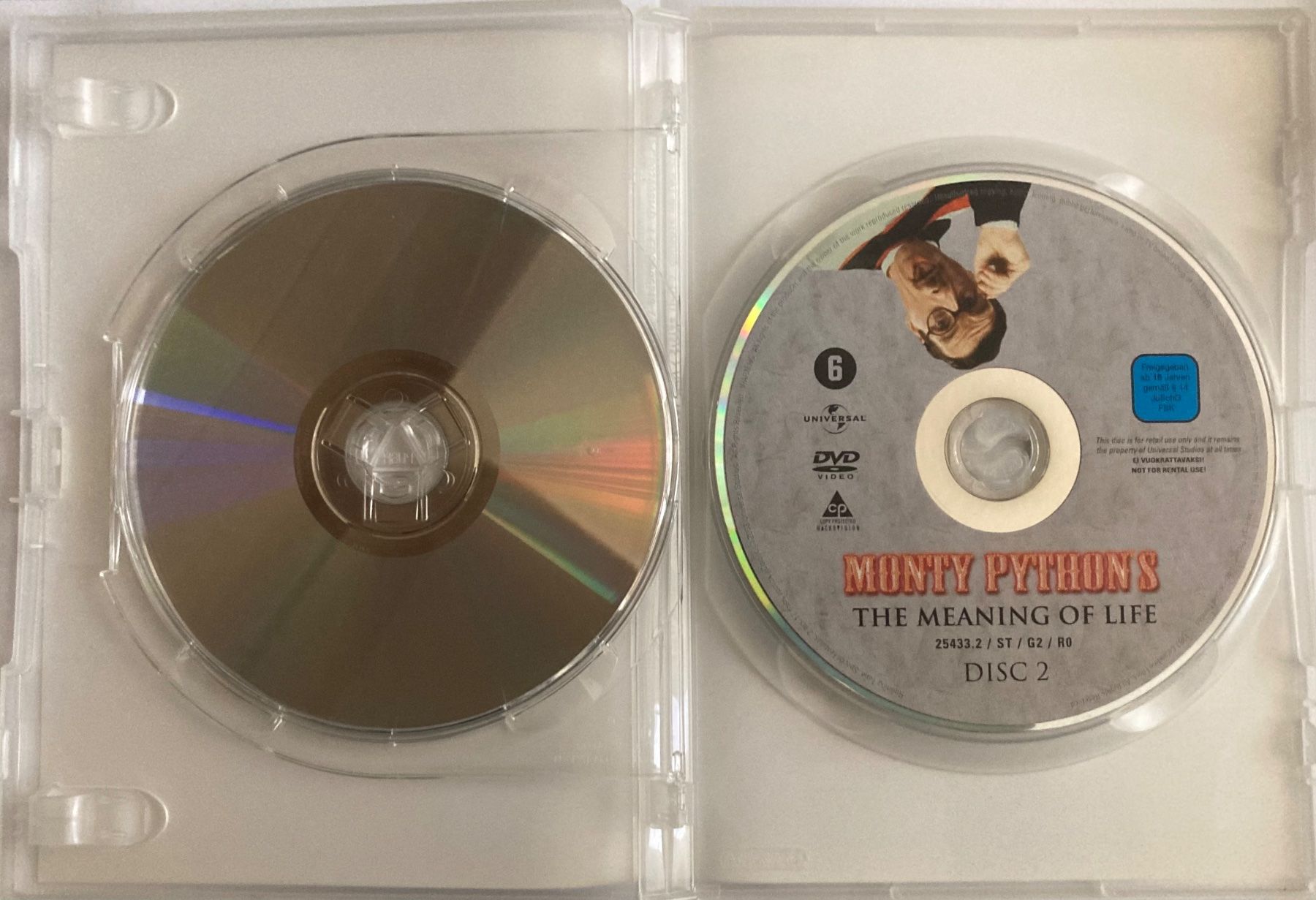 Tutti i DVDs: MONTHY PYTHON - LE SENS DE LA VIE (EDITION SPÉCIALE 2 DVD) – Usato da Poliez-Pittet venduto da Newtown-Records 3