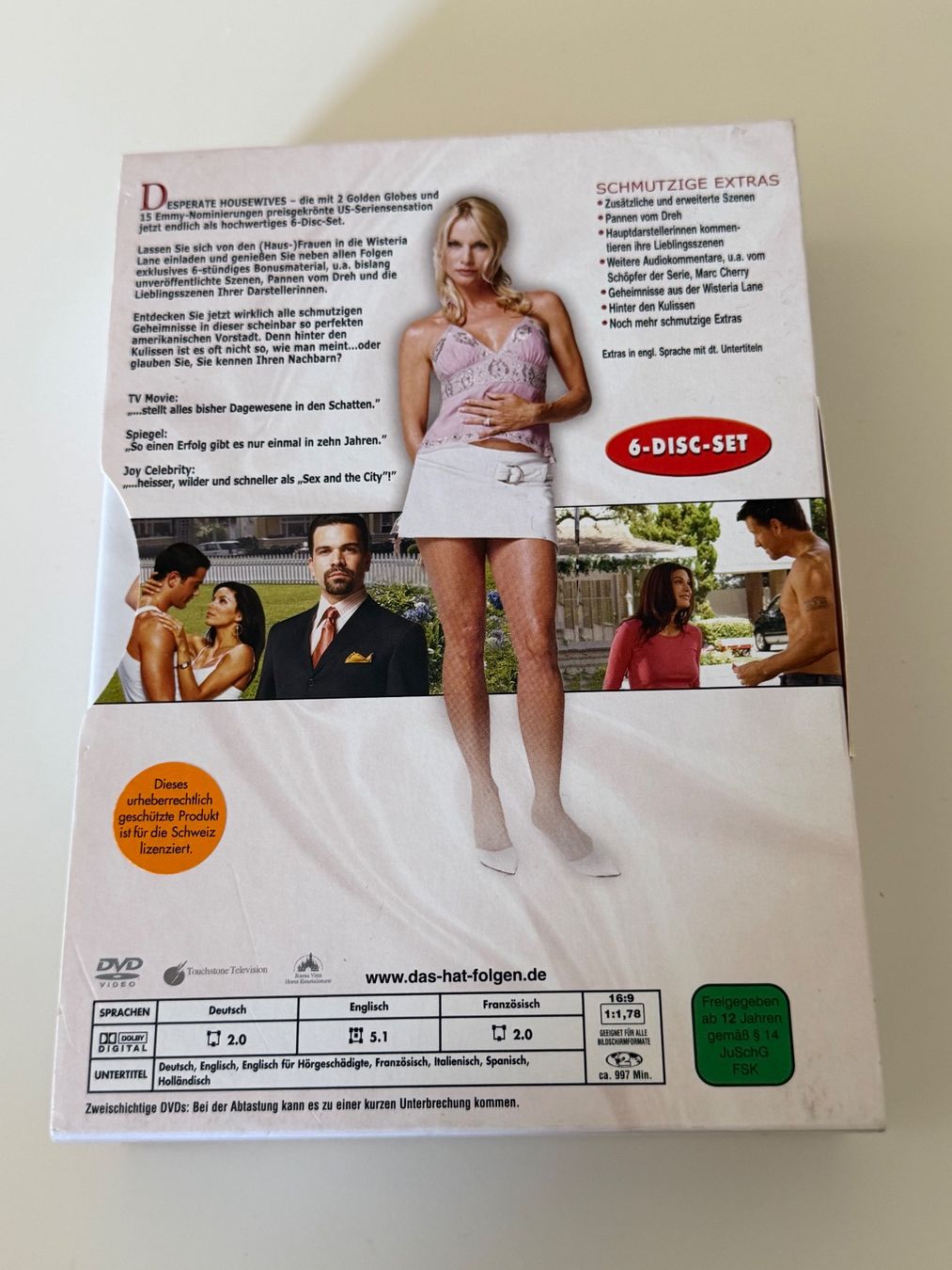 Tutti i DVDs: Desperate Housewives: Komplette 1. Staffel – Usato da Altstätten SG venduto da sheamus 1