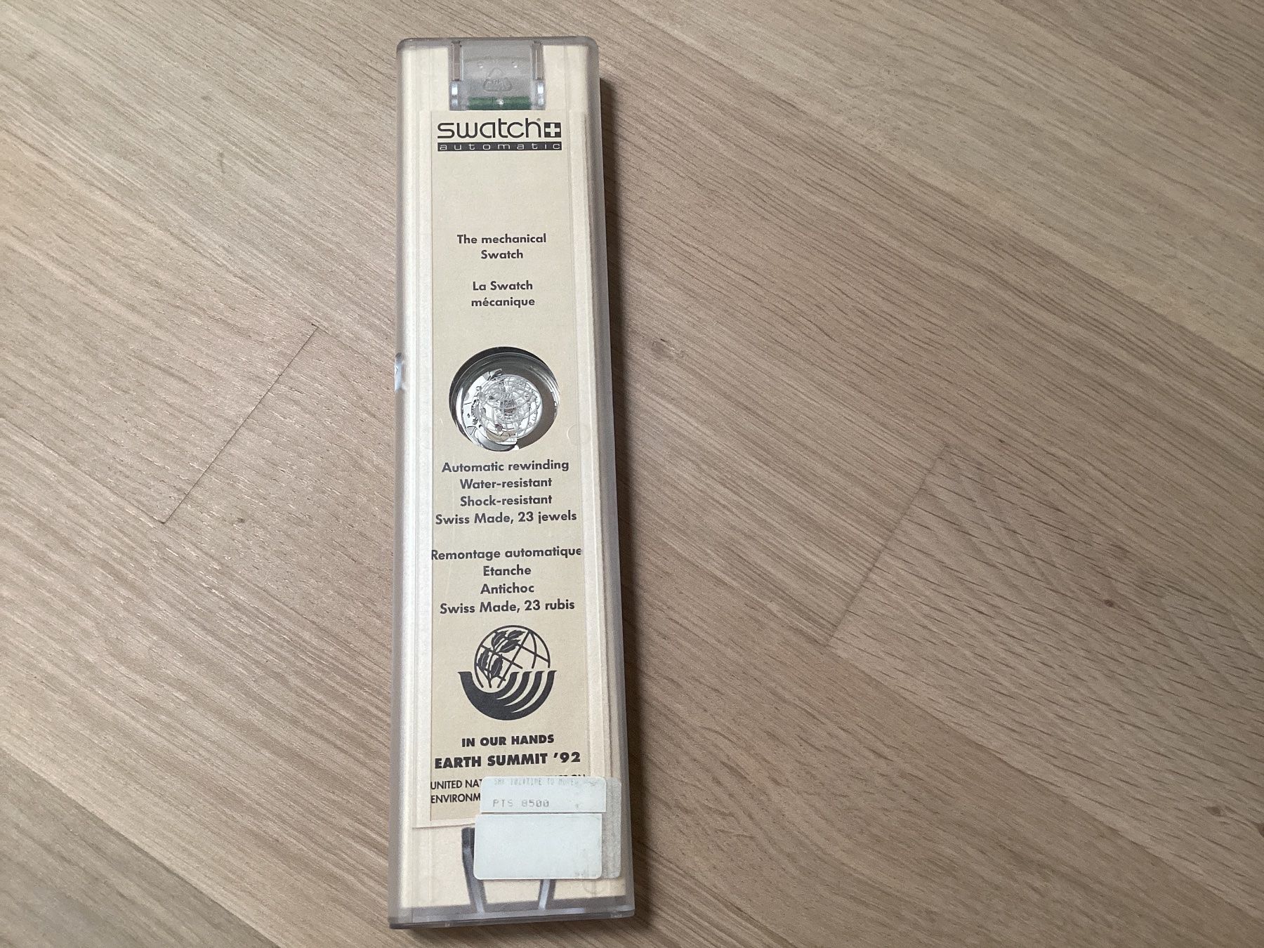 Swatch Uhren: Swatch Automatic Earth Summit 1992 – Neu und originalverpackt aus Flawil von Barschfreak 2