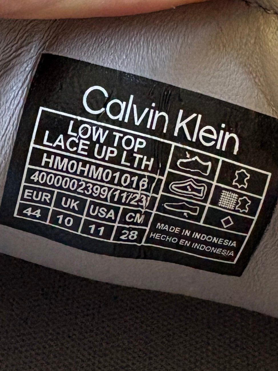 Calvin Klein Scarpe da uomo: Calvin Klein Herren-Sneaker, Gr. 44 – Usato da Gravesano venduto da ric_dime 5