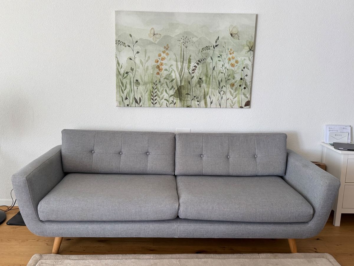 Sofacompany Divani: Sofacompany Vera 3-Sitzer grau – Usato da Hallwil venduto da Zeh23