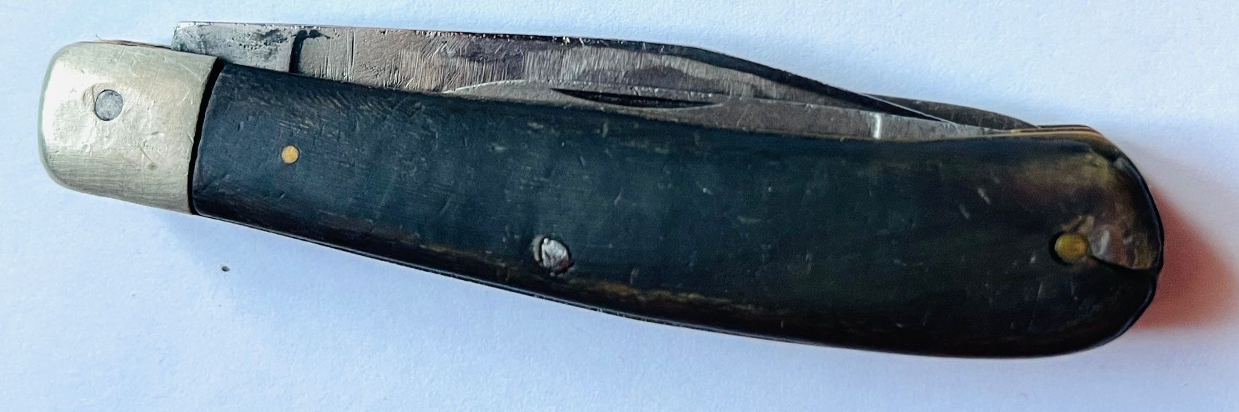 Solingen Coltelli tascabile: Antikes Solingen-Sackmesser, mit Säge und gr.+ kl. Klinge – Usato da Basel venduto da TOMFAN 8