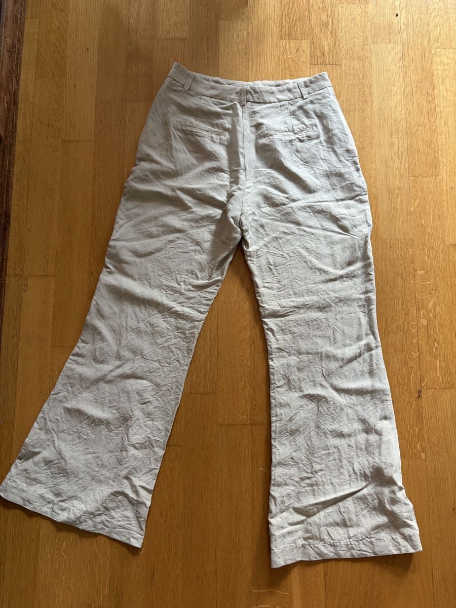 Pantalons: Leinenhose beige, Gr38 – Neuf (Voir description) à Zürich par zucchetti13 1