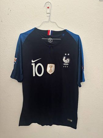 Frankreich Nationaltrikot 2018 Nike WM-Champion Grösse: L