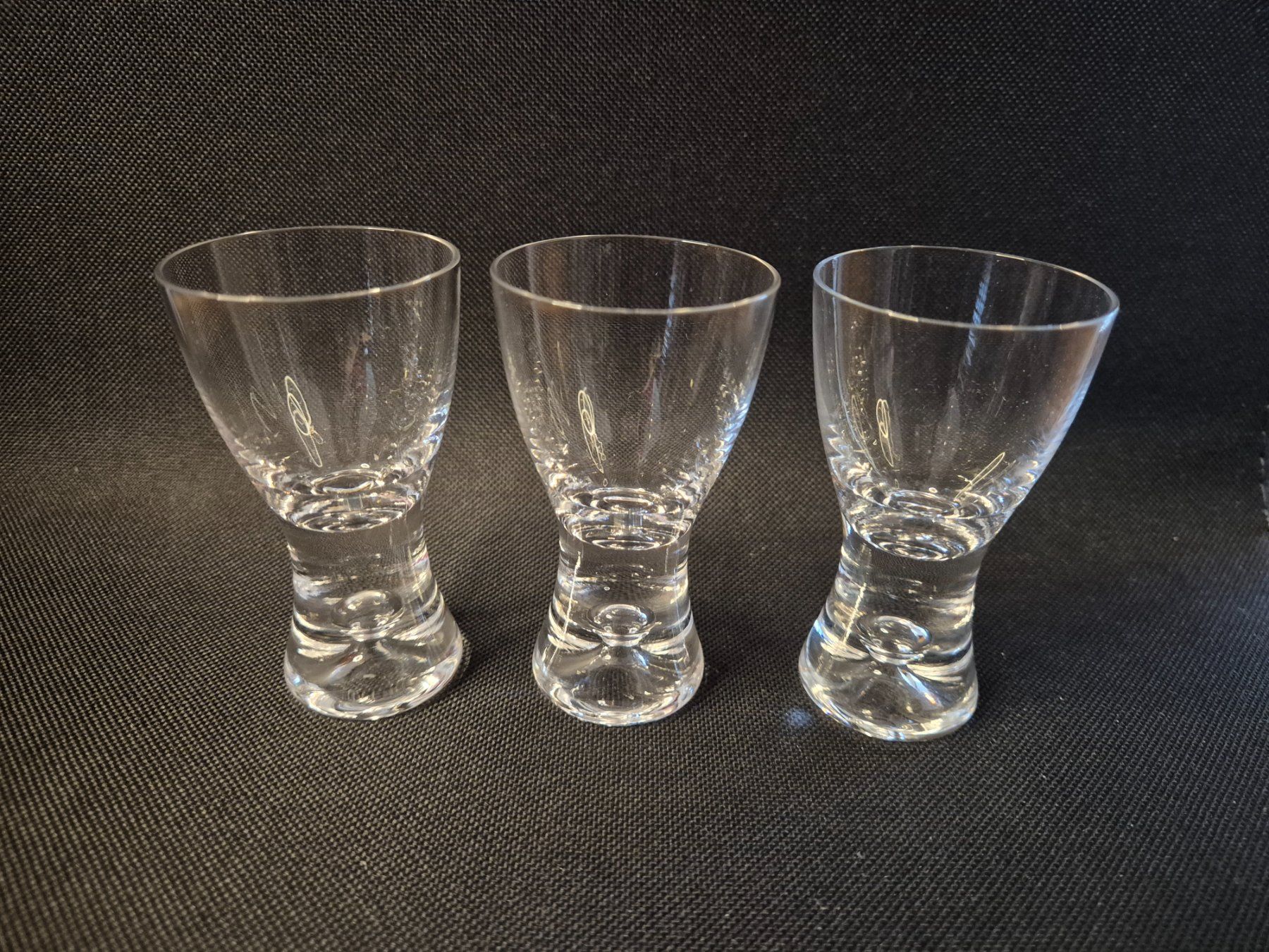 Iittala Bicchieri: Iittala Schnapsgläser 3xTapio – Usato da Oberdiessbach venduto da Finland1977