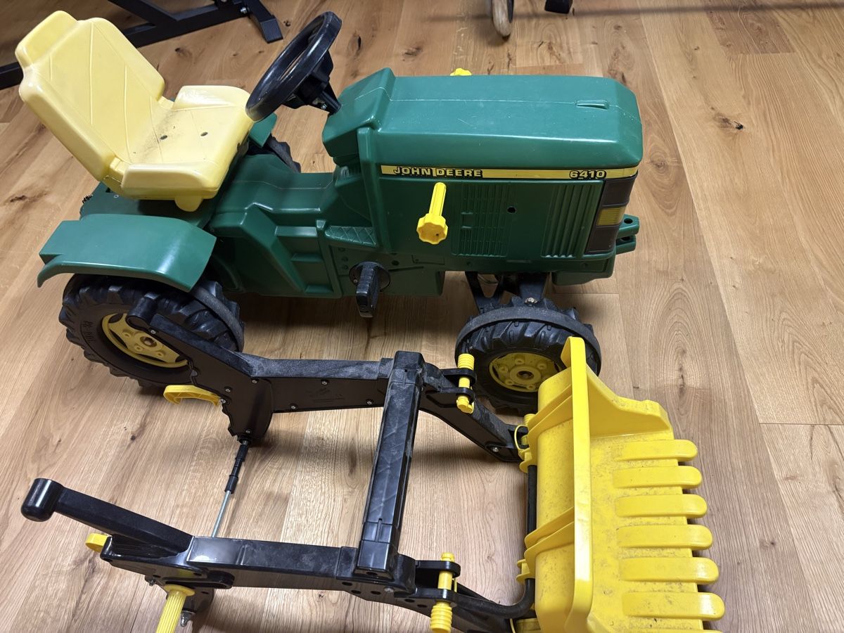 John Deere Fahrzeuge für Kinder: Traktor mit Schaufel John Deere 6410 – Gebraucht aus Altendorf von Sieben2