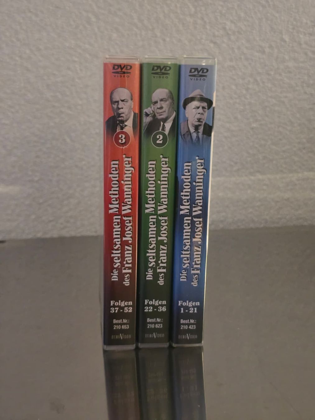 Alle DVDs: DIE SELTSAMEN METHODEN WANNINGER – DVD COLLECTION 1–3 – Gebraucht aus Emmen von BieteNurSo 1